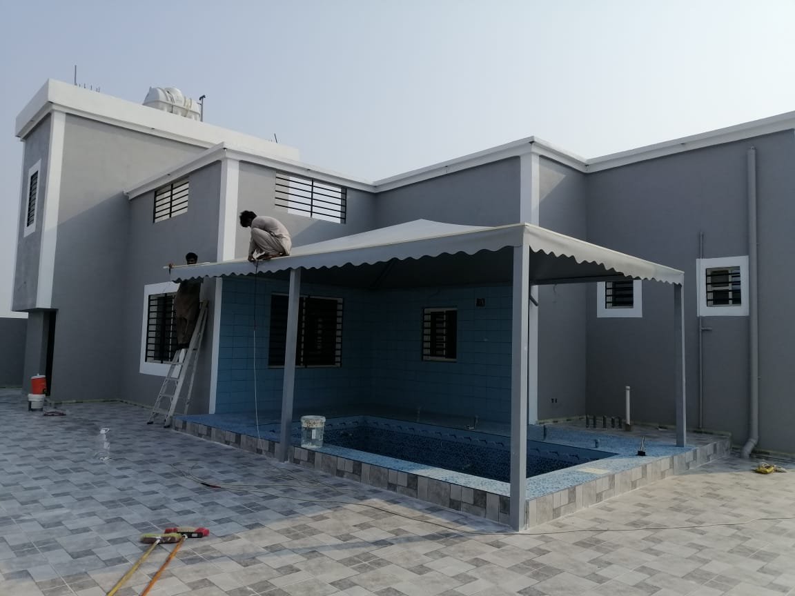 مظلات وسواتر تلال النهضة