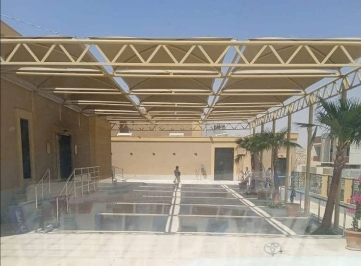 مظلات وسواتر تلال النهضة