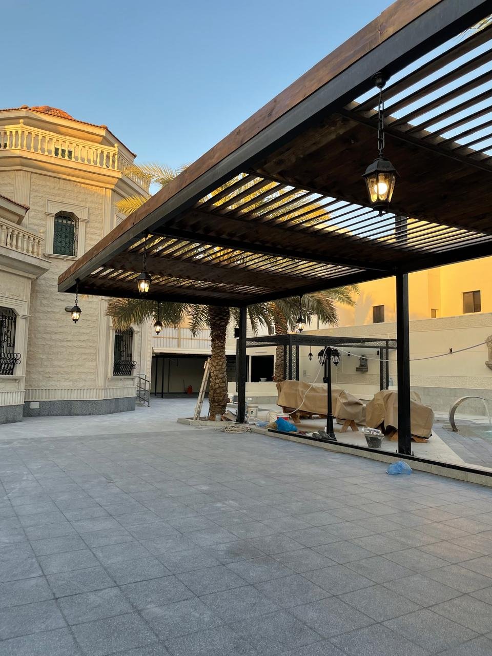 مظلات وسواتر تلال النهضة