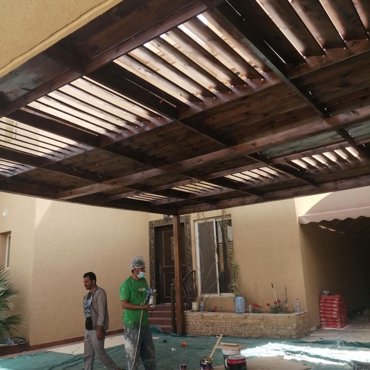 مظلات وسواتر تلال النهضة