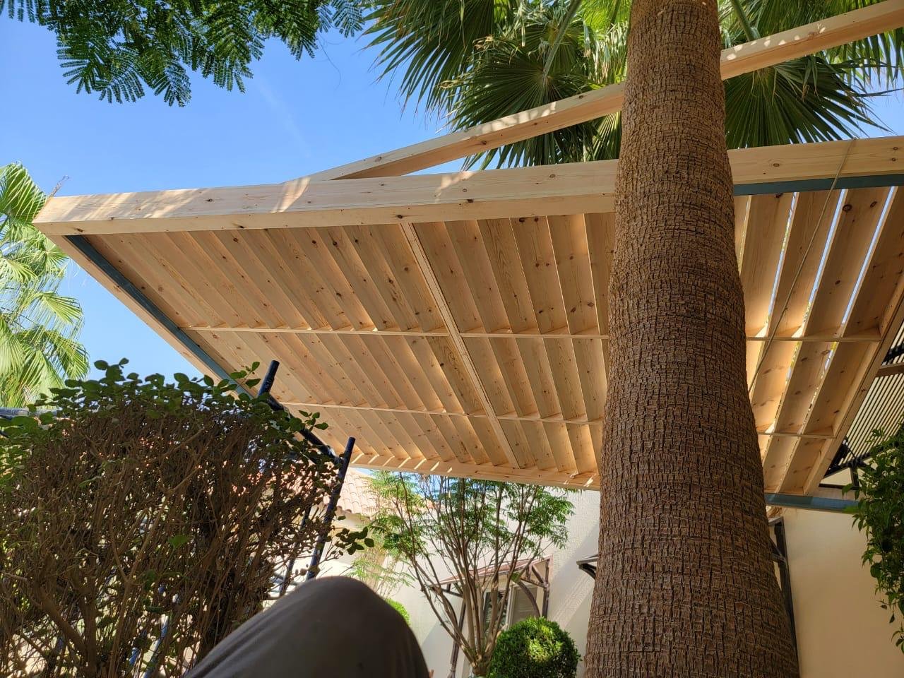 مظلات وسواتر تلال النهضة